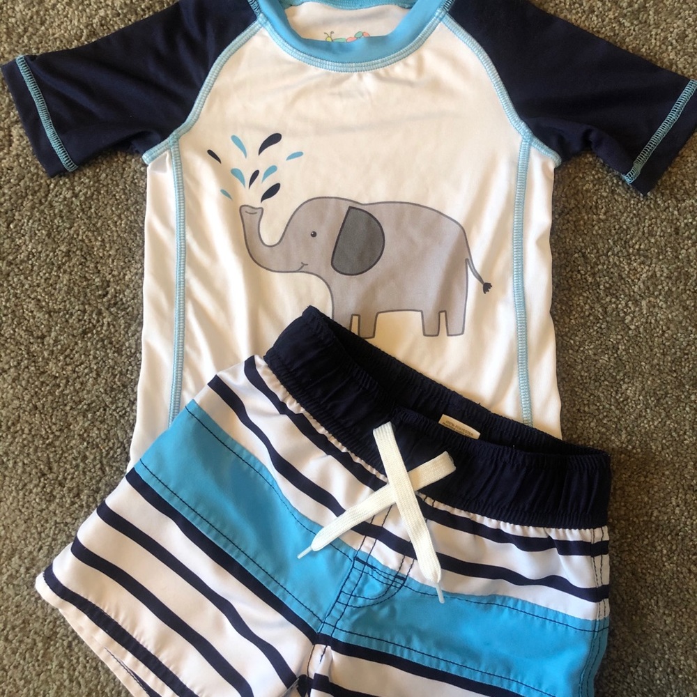 Baby Boy Swim Set